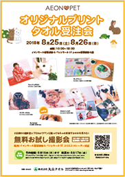 無料撮影会チラシ