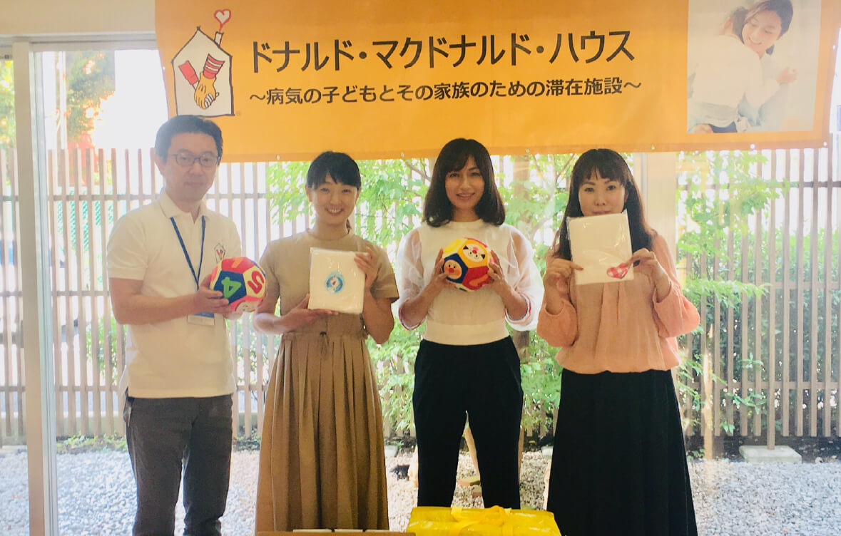 4. ボランティア団体・介護事業所・養護施設へのタオル寄付