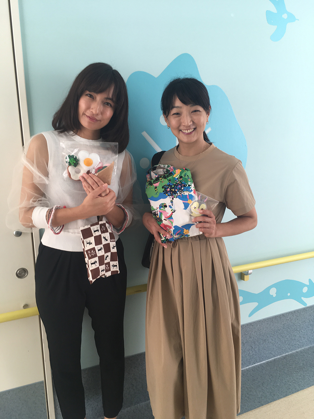 チクチク会佐田真由美さんと岩崎恭子さんと共に